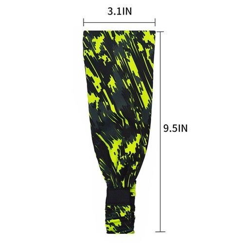 3pcs Men Moisture Wicking Wide Non-Slip Sport Headband Sweatband Gym Workout Run - Picture 7 of 7