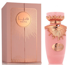 Lattafa Haya 3.4oz EDP Spray For Women New In Box Free Shipping.