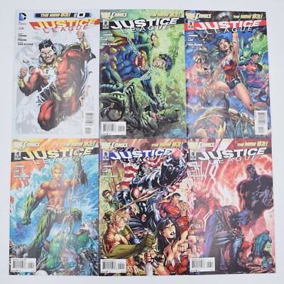 2012 Justice League - The New 52 - #0, 2-6, 8-18 DC Comics Comic