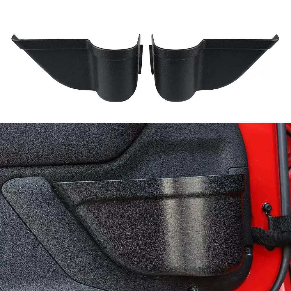 Upgraded Door Storage Pockets Organizer Cup Holder Box Trim for