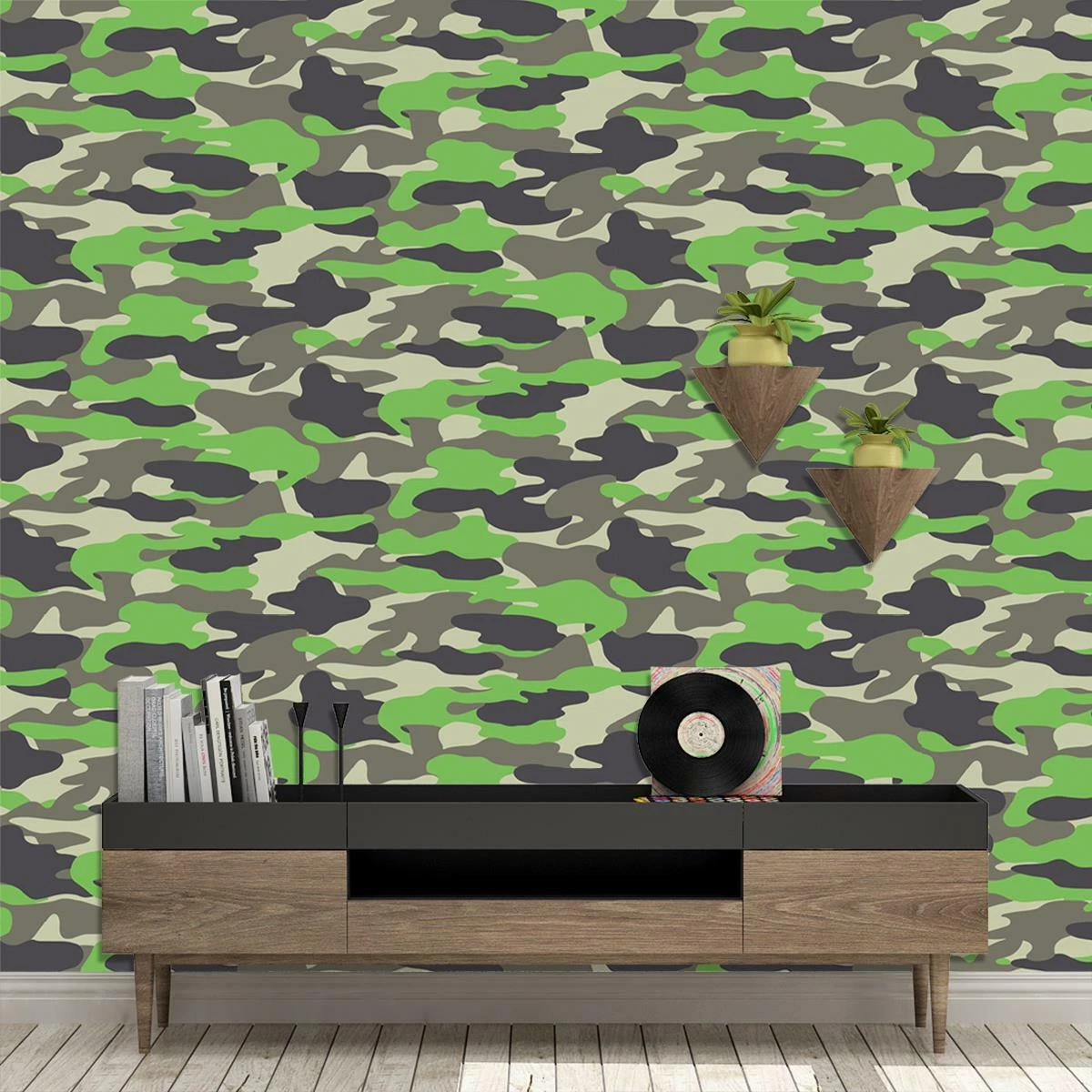  Army Green Camouflage Print Design : Cell Phones & Accessories