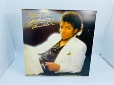 Thriller - Michael Jackson LP Ultra Rare "Misprint" Error Promo Copy CBS Stamp