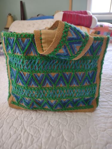 Handmade Bohemian Indian Style Bag Vintage Look - Picture 1 of 8