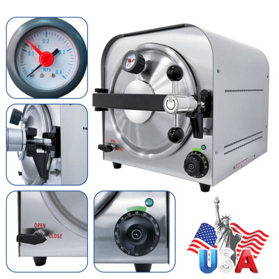 14Liter Dental Automatic Autoclave Steam Sterilizer Medical Sterilization