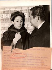 Margot Fonteyn + Robert Arias (1958) ❤ British Ballerina Vintage Photo M 352