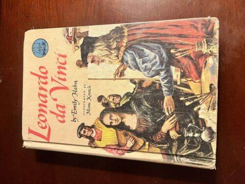 Leonardo Da Vinci by Emily Hahn, illustrated by Mimi Korach (1956) - Picture 2 of 10