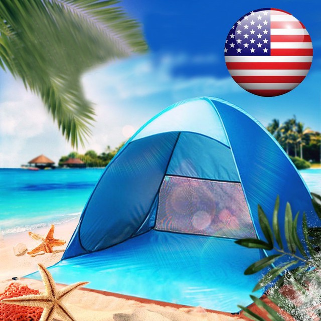 Portable Automatic Pop Up Beach Canopy Sun Uv Shade Shelter Outdoor Camping Tent