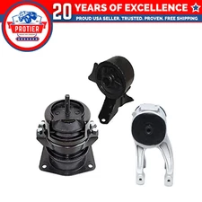 Fits 1999-2004 Honda Odyssey 3.5L Motor Mount Set 3PCS. w/Hydraulic