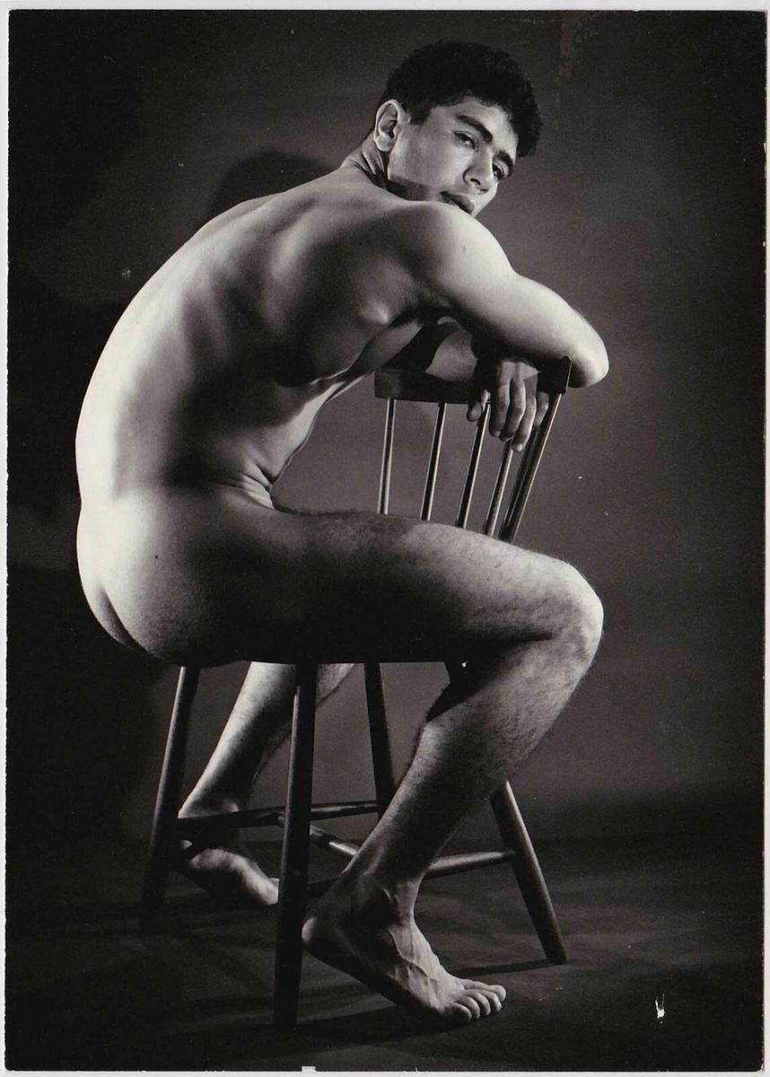 Bruce of LA Vintage Nude Male Butt Seated in Chair Gay -17 x 22 Fine Art  Print | eBay