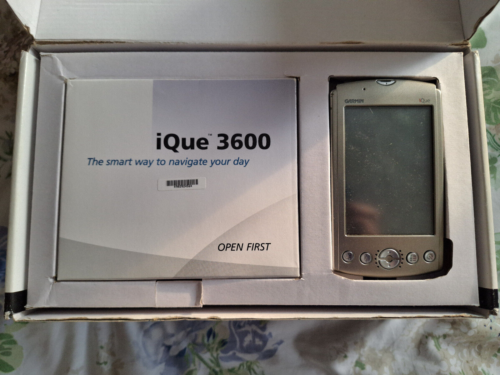 Vintage Garmin iQue 3600 PDA mit GPS 7 Europa Kartendaten - Bild 4 von 6