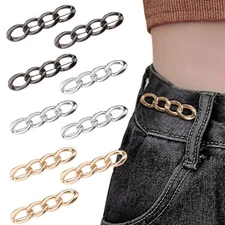 9 Pcs Pant Waistband Tightener Adjustable Button Pins for Jeans