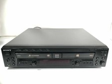 Sony RCD-W500C Compact Disc Recorder Vintage CD Player - For Parts and/or Repair