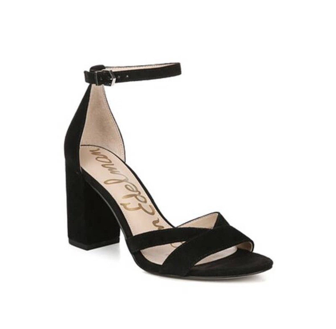 Sam Edelman Women’s Heels Omar Suede Sandal 6