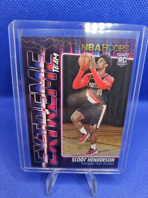 SCOOT HENDERSON - 2023-24 Panini NBA Hoops Extreme Team #6 ROOKIE