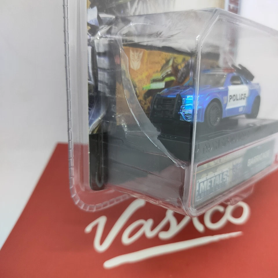 2017 Jada Toys Hollywood Rides Transformers Barricade Police Car Hasbro 98389 - Image 3 of 4