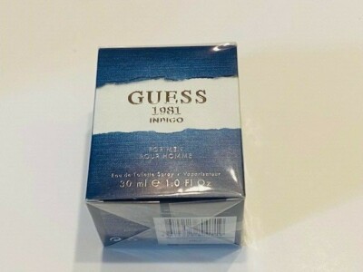 New Guess 1981 Indigo for Men EDT 1 Fl oz