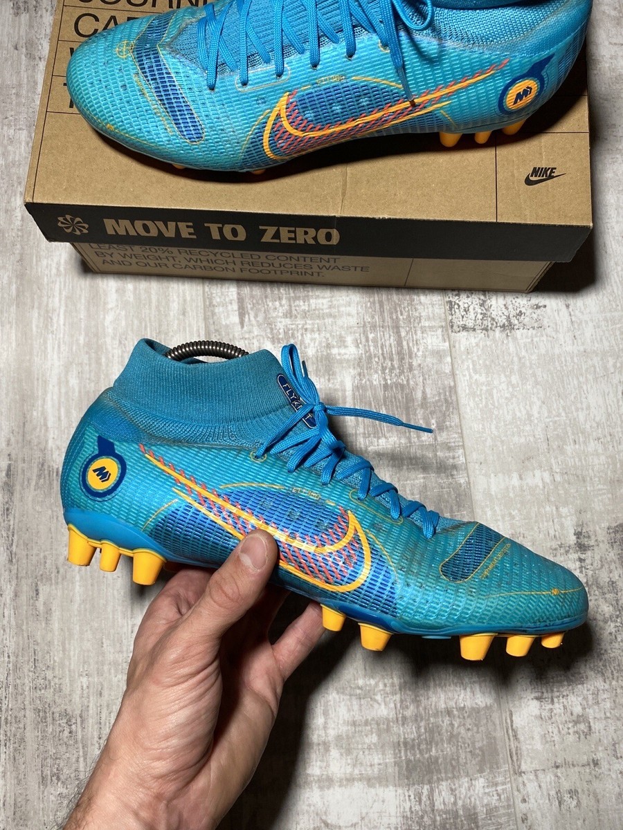 Nike Mercurial Superfly Pro AG DJ2844-484 Football Boots Size 12