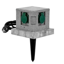 Grafner Wifi 4 Außensteckdose Erdspieß WLAN Alexa Google Smart IOS Android