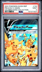Pikachu V-Union SWSH139 Sword & Shield Black Star Promo Holo