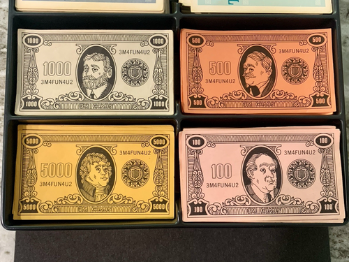 Aquire 1968 3M Bookshelf Finance Board Game Complete - Picture 6 of 8