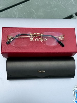 Cartier CT0344O 001 Rimless Eyeglasses 140