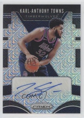 2019-20 Panini Prizm Signatures Mojo 2/25 Karl-Anthony Towns #SG-KAT Auto zk7
