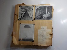 WW2 Photo Album Paratrooper 82nd Airborne Division Letters Photographs VTG WWII