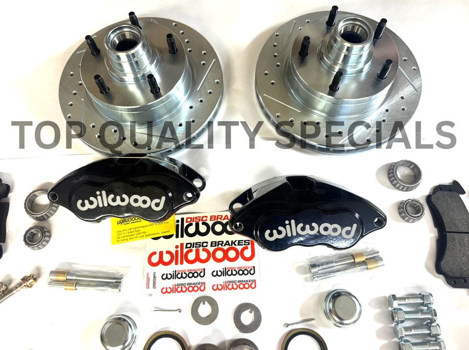 Ford F1 F100 1948-56 camioneta pickup de media tonelada kit de frenos de disco delanteros Wilwood 5 x 5,5 Foto 3 de 4