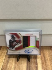 Panini Immaculate Andre Rison Premium Patch Autographs /10 PP-ARI Falcons HOF