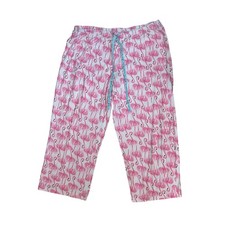 Hue XL Flamingo Print Pajama Pants Womens Lounge Sleepwear 1885