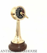 Bellissima antica nave ottone sala macchine telegrafo marina funzionante...