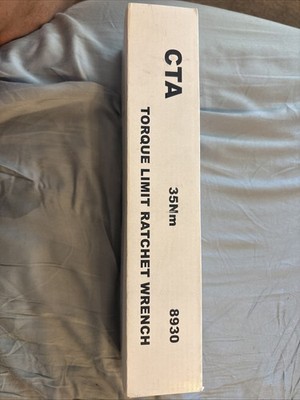 Cta 8930 Torque Limit Ratchet Wrench 