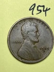 1910-S LINCOLN WHEAT CENT, low mintage date, "Fine" condition #954