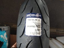 Metzeler M3 180/55 ZR 17 (73)W TL and 120/70 17 pair deal