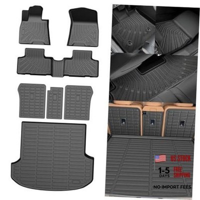 GV80 Floor Mats - Car Mats for Genesis GV80 2021 6)Genesis GV80【21-26】Full set