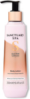 Sanctuary Spa Lily and Rose Body Lotion Lotus Flower 250ml NO PUMP