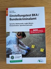 Einstellungstest BKA / Bundeskriminalamt von Kurt Guth (2021, Taschenbuch)