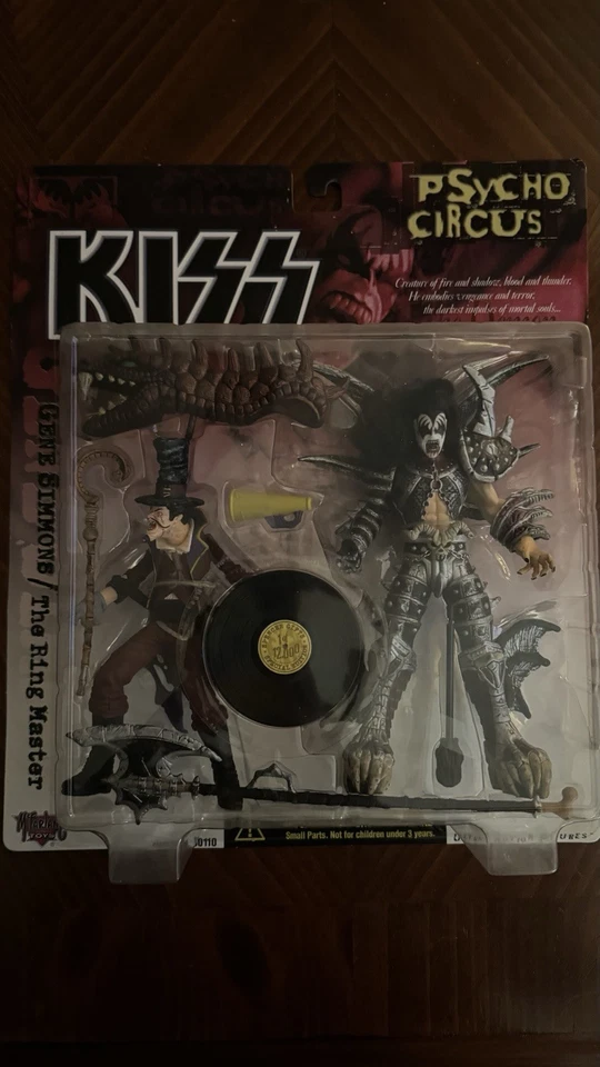 Juego de figuras de acción Kiss Psycho Circus. Regalo Spencer Edición Especial Foto 2 de 4