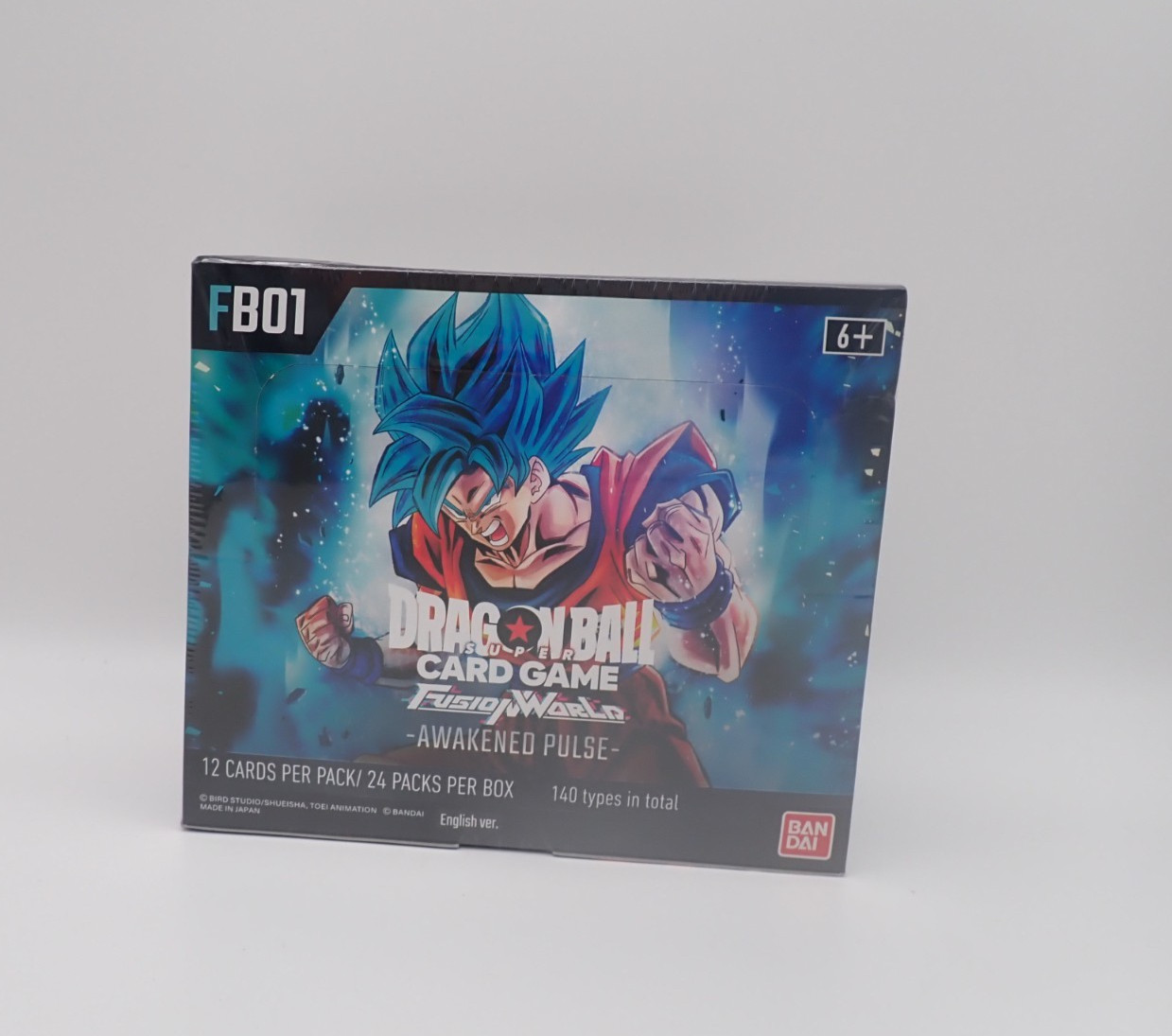 Dragon Ball Super Juego de Cartas Fusion World FB01 Awakened Pulse Booster Caja SELLADA