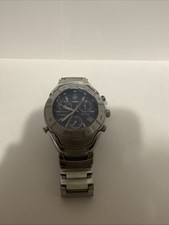 Men s Timex Expedition Chrono Alarm Indigo WR 50M Watch READ DESCRIPTION