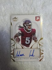2024 Leaf Trinity Pristine Autograph Lideatrick Griffin 2