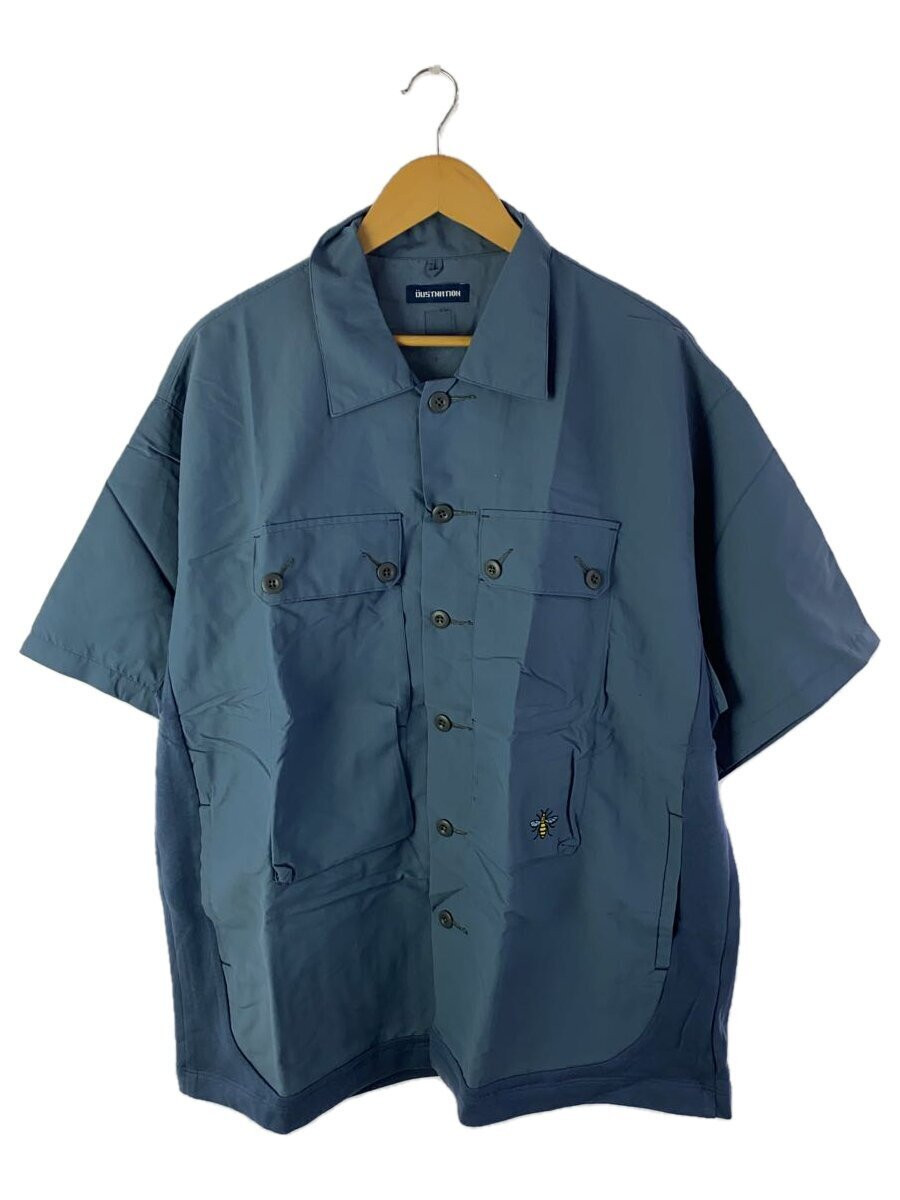 DUSTNATION/UTILITY GABBER S/S SHIRT/Short-sleeved shirt/XL/Nylon  