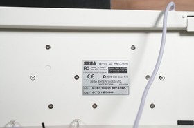 Sega Dreamcast Keyboard Model HKT-7620 White - Complete CIB SUPER CLEAN!