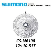 Shimano Deore CS-M6100 12-Speed Cassette 10-51T Micro Spline