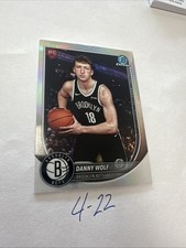 2025-26 Bowman Basketball Danny Wolf #BRR-27 Base Red Rookie Variations