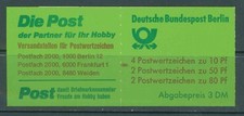 Berlin Markenheftchen 14 mZ - mit Z&auml;hlbalken ** postfrisch - Sehensw&uuml;rdigkeiten