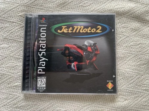 Sony PlayStation 1 Jet Moto 2 Case Game Instructions Tested 1997