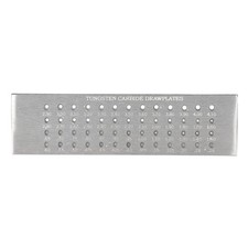 Wire Drawplate 52 Round Holes 0.26-4.10mm Tungsten Carbide Drawplate for Jewelry
