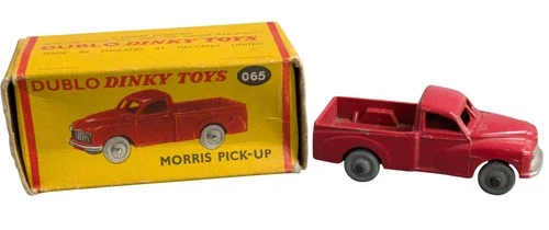 Dublo Dinky Toys Morris Pick-Up Red 065 Vintage Diecast Model