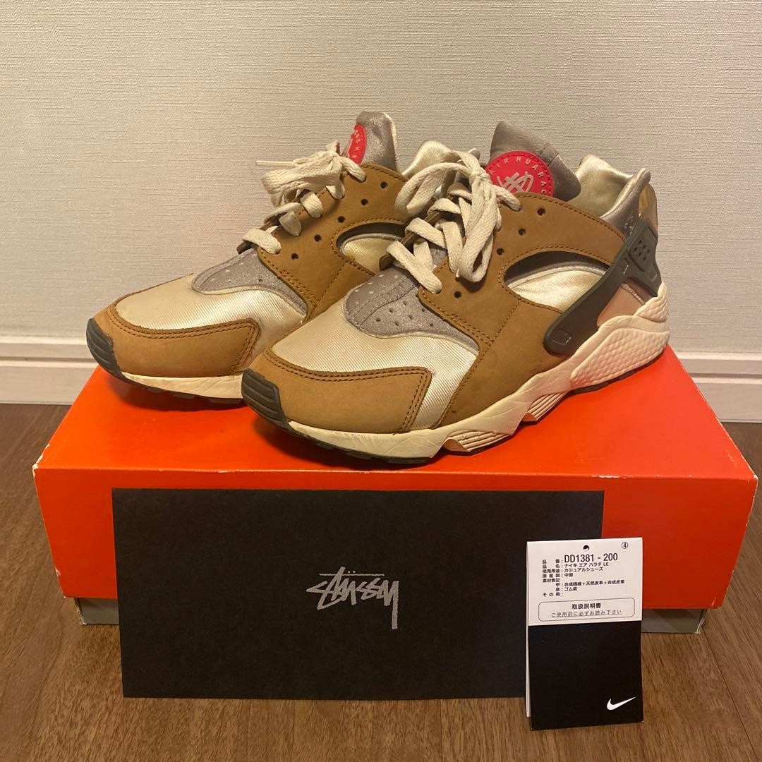 Men 8.0US Sneaker Nike Air Huarache Le Stussy